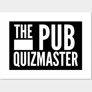 Funny The Pub Quiz Master Posters and Art